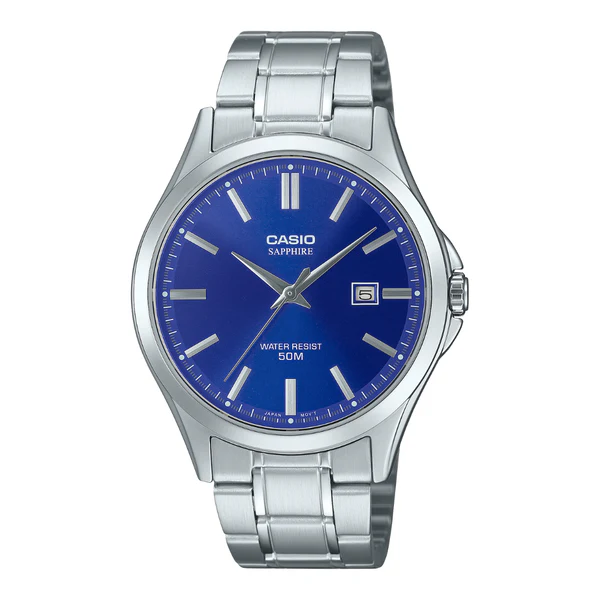 MTS-115D | RELOJ CASIO PARA HOMBRE DE ACERO PLATEADO | CAS-131 - 1