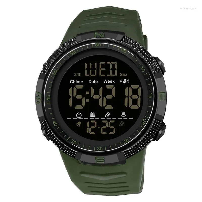RELOJ SANDA PARA HOMBRE 6014 COLOR VERDE | SAN-124 - 1