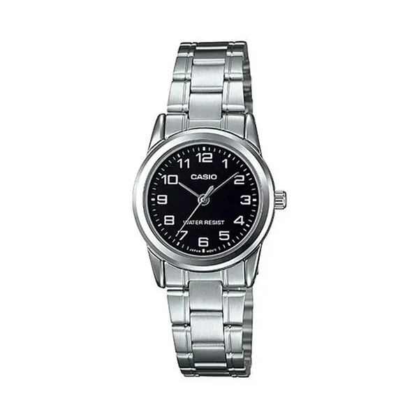 LTP-V001 | RELOJ CASIO PARA MUJER DE ACERO PLATEADO | CAS-200 - 1