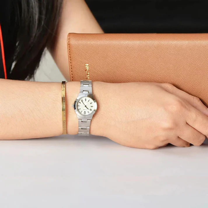 LTP-1241 | RELOJ CASIO PARA MUJER DE ACERO PLATEADO | CAS-197 - 2