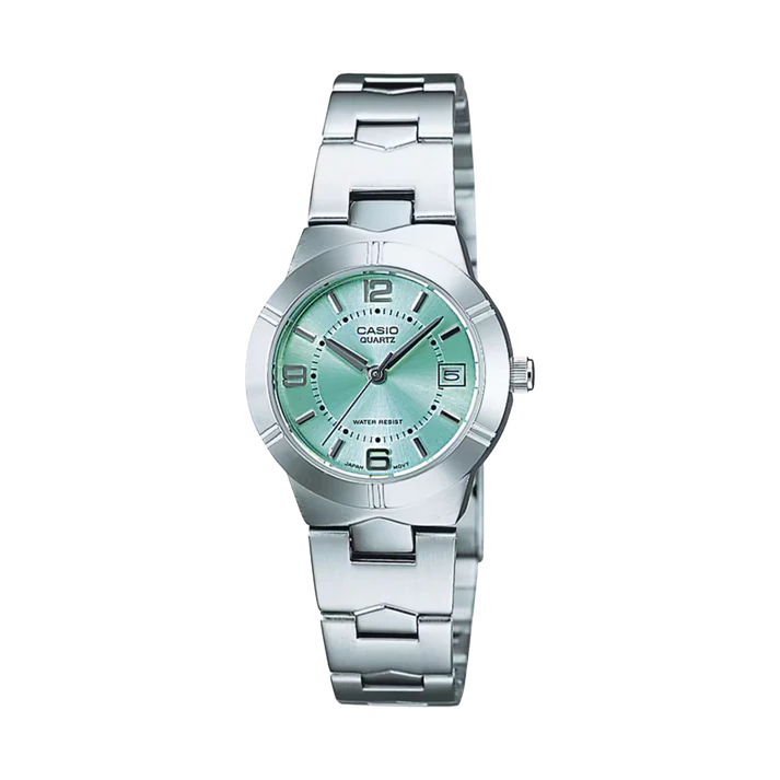 LTP-1241 | RELOJ CASIO PARA MUJER DE ACERO PLATEADO | CAS-193 - 1