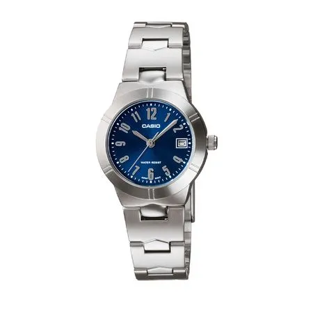 LTP-1241 | RELOJ CASIO PARA MUJER DE ACERO PLATEADO | CAS-191 - 1