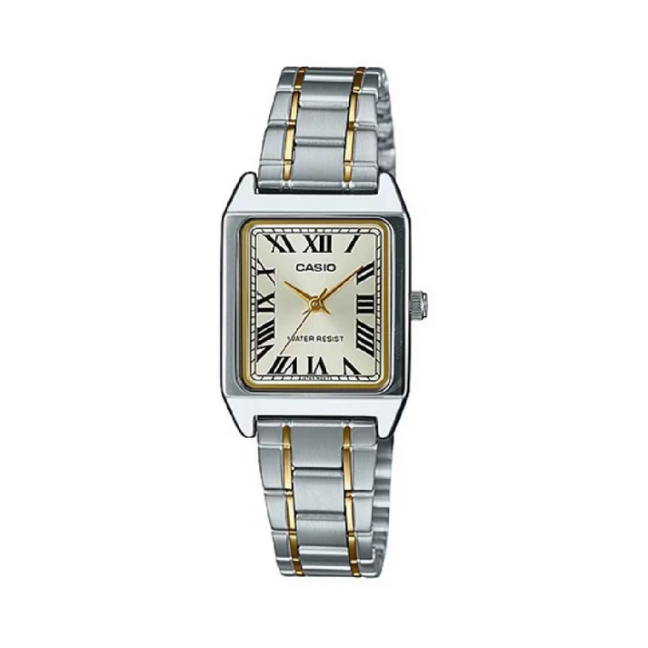 LTP-V007 | RELOJ CASIO PARA MUJER DE ACERO DORADO/PLATEADO | CAS-167 - 2