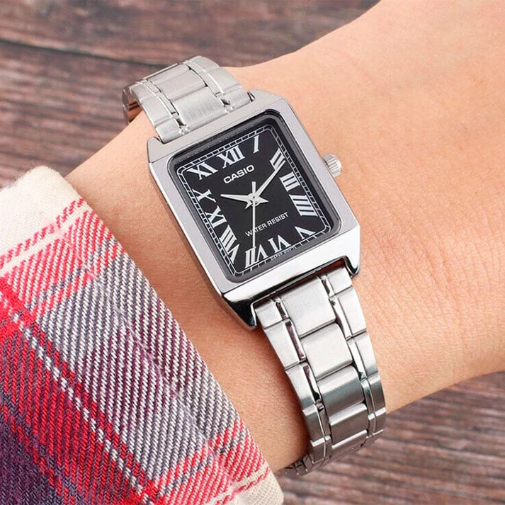 LTP-V007 | RELOJ CASIO PARA MUJER DE ACERO PLATEADO | CAS-165 - 2