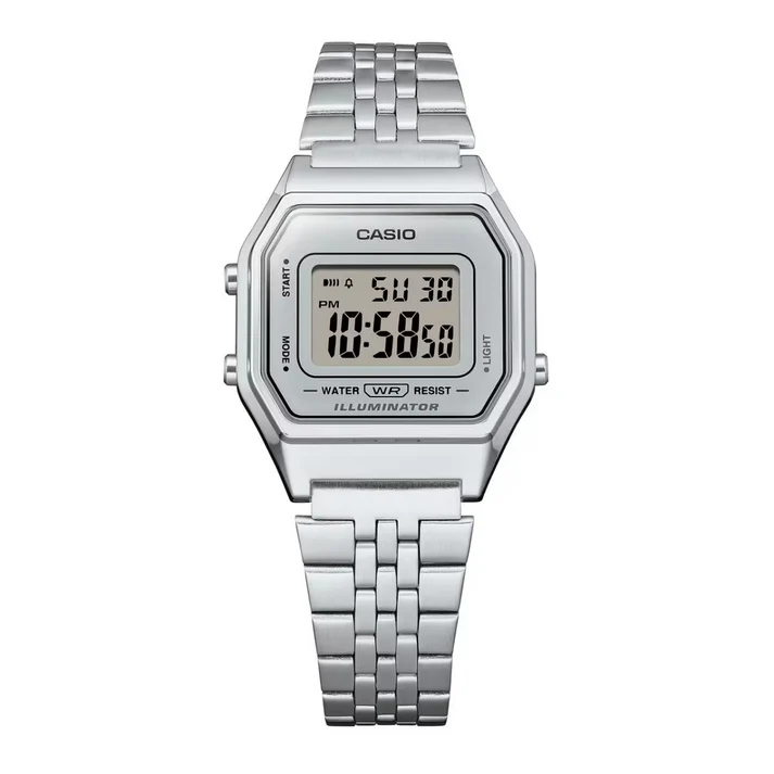 LA680W | RELOJ CASIO PARA MUJER DE ACERO PLATEADO | CAS-154 - 1