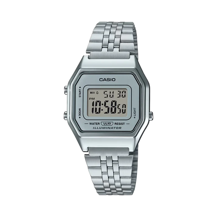 LA680W | RELOJ CASIO PARA MUJER DE ACERO PLATEADO | CAS-154 - 3