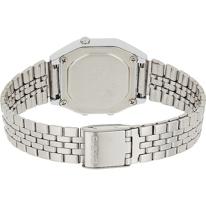 LA680W | RELOJ CASIO PARA MUJER DE ACERO PLATEADO | CAS-154 - 4