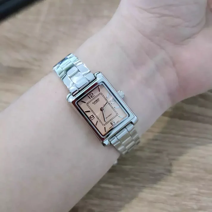 LTP-1234 | RELOJ CASIO PARA MUJER DE ACERO PLATEADO | CAS-182 - 3