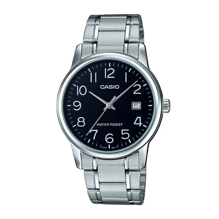 MTP-V002 | RELOJ CASIO PARA MUJER DE ACERO PLATEADO | CAS-16 - 1