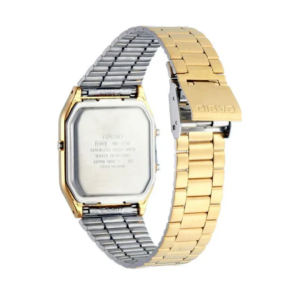 AQ-230GA-9B | RELOJ CASIO PARA HOMBRE DE ACERO DORADO | CAS-24 - 2