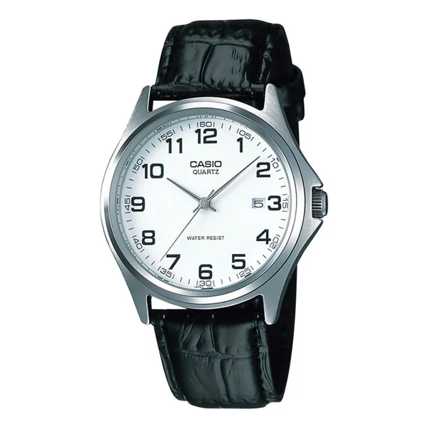 MTP-1183E-7B | RELOJ CASIO PARA HOMBRE DE CUER NEGRO |CAS-234 - 1
