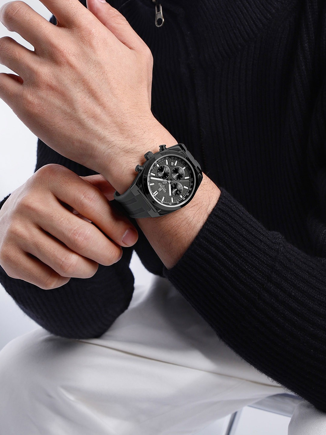 RELOJES NAVIFORCE PARA HOMBRE DE COLOR NEGRO NF8080 | NAV-204 - 2