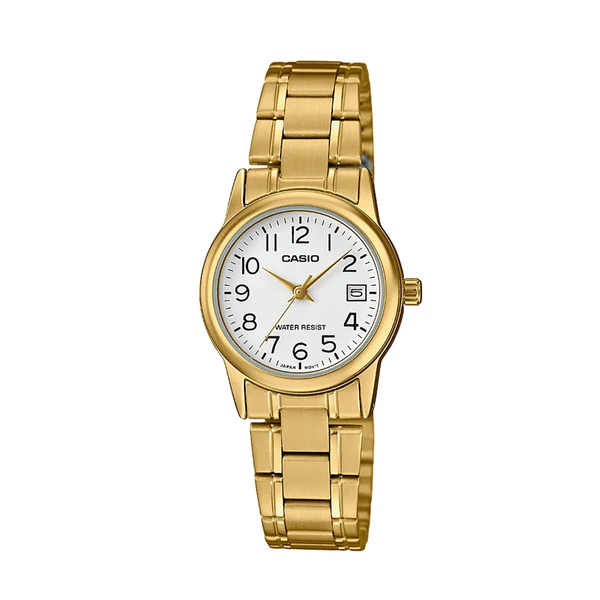 LTP-V002G-7B2 | RELOJES CASIO PARA MUJER DE ACERO DORADO | CAS-206 - 1
