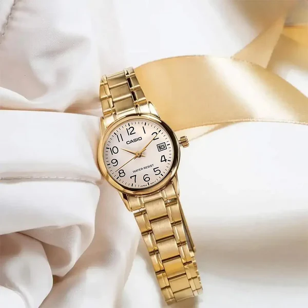 LTP-V002G-7B2 | RELOJES CASIO PARA MUJER DE ACERO DORADO | CAS-206 - 2