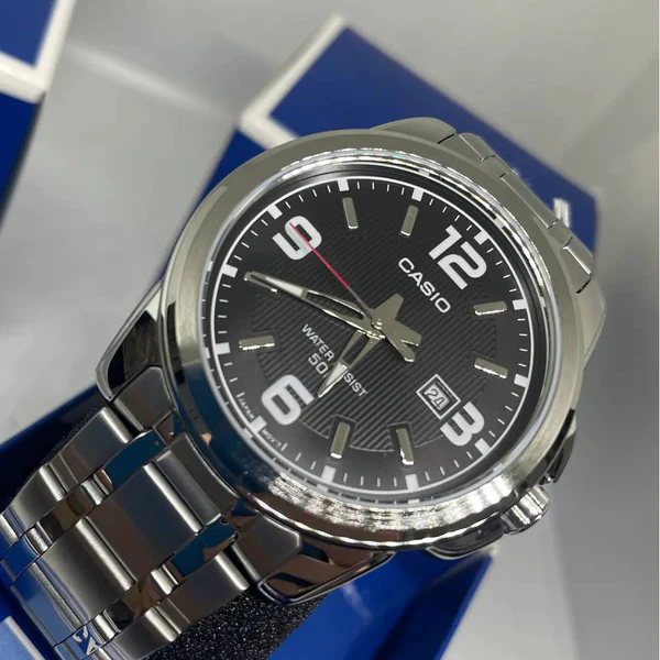 MTP-1314D-1AV | RELOJ CASIO PARA HOMBRE DE ACERO PLATEADO | CAS-253 - 2
