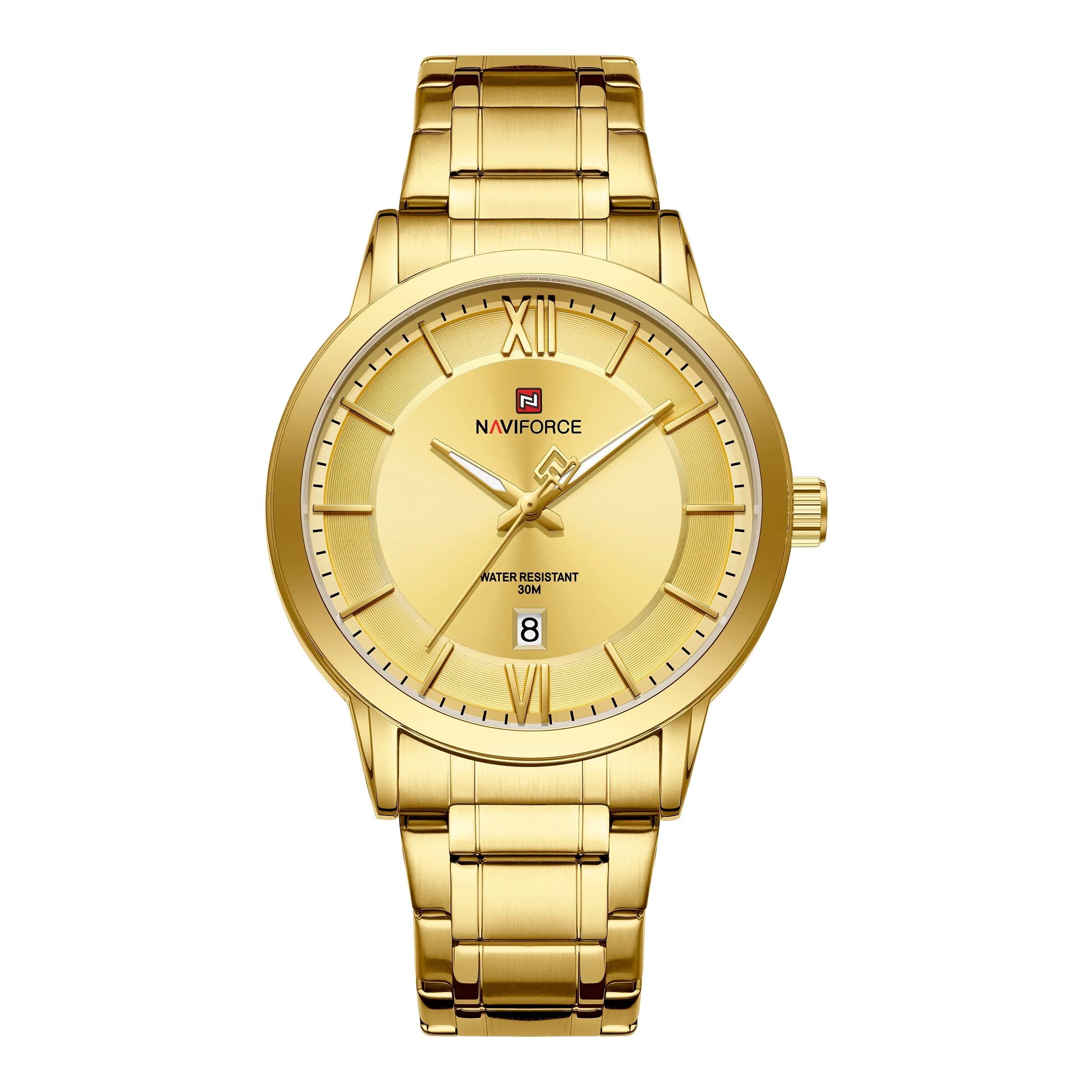 RELOJ NAVIFORCE PARA HOMBRE COLOR DORADO NF9254 | NAV-227 - 1