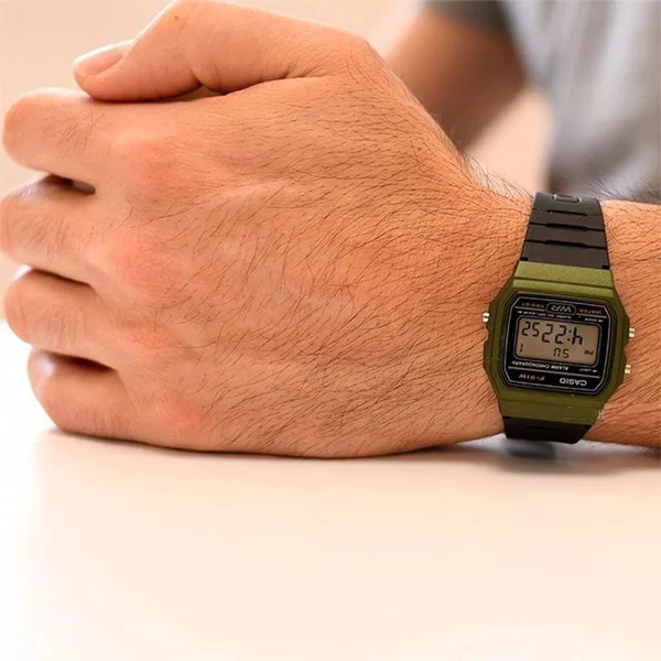 F-91WM-3A | RELOJ CASIO PARA HOMBRE DE RESINA VERDE | CAS-220 - 2