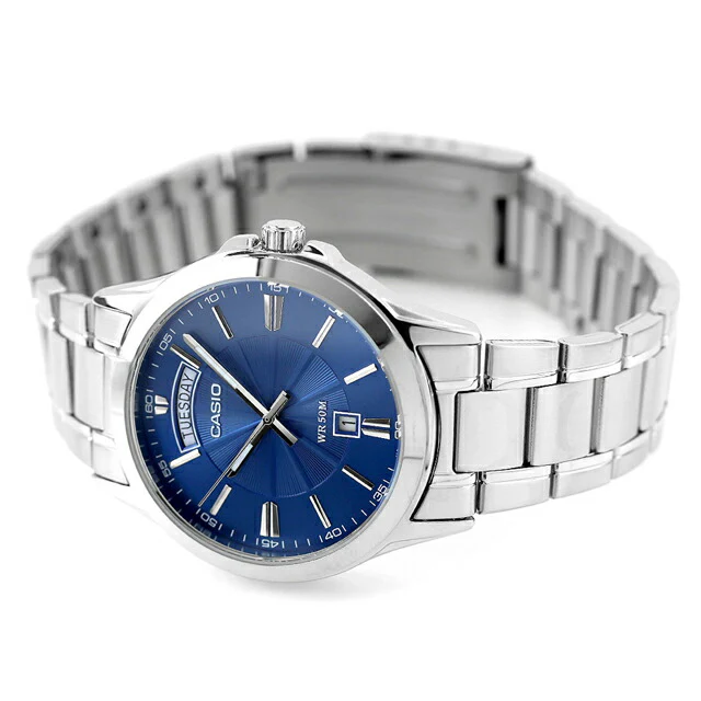 MTP-1381 | RELOJ CASIO PARA HOMBRE DE ACERO PLATEADO | CAS-72 - 3