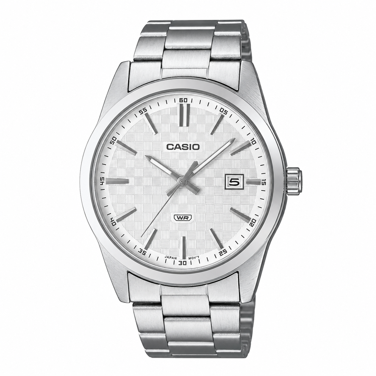 MTP-VD03 | RELOJ CASIO HOMBRE DE ACERO PLATEADO | CAS-97 - 1