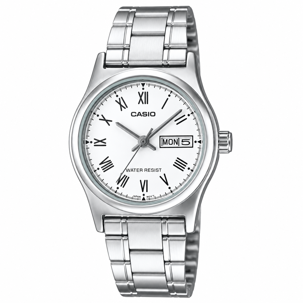 LTP-V006 | RELOJ CASIO PARA MUJER DE ACERO PLATEADO | CAS-156 - 1