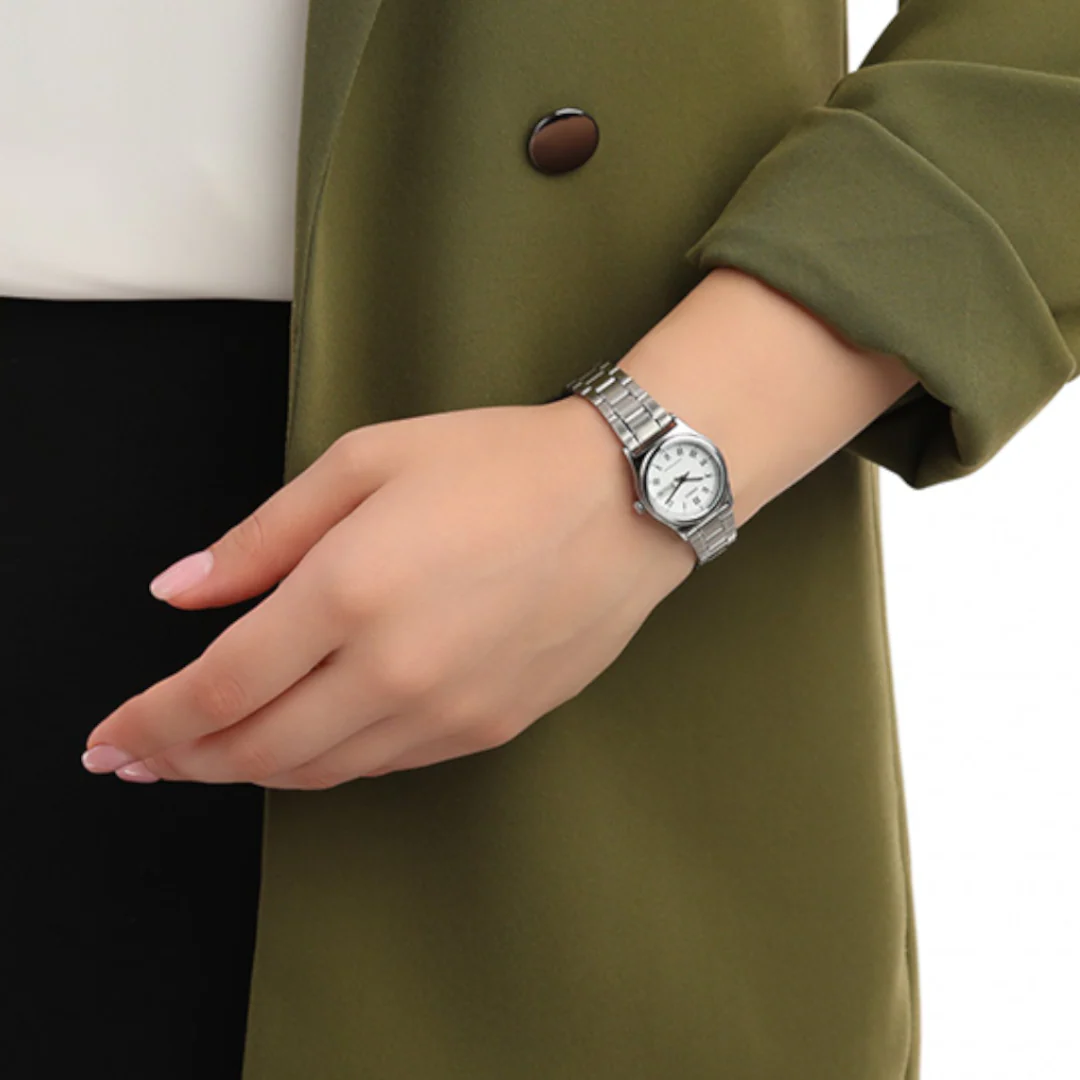 LTP-V006 | RELOJ CASIO PARA MUJER DE ACERO PLATEADO | CAS-156 - 2