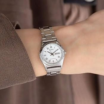 LTP-V006 | RELOJ CASIO PARA MUJER DE ACERO PLATEADO | CAS-156 - 3