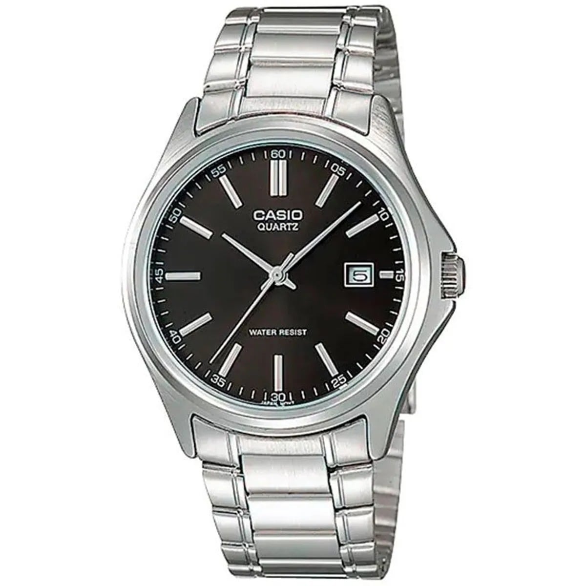 MTP-1183 | RELOJ CASIO PARA HOMBREDE ACERO NEGRO/AZUL | CAS-221 - 1