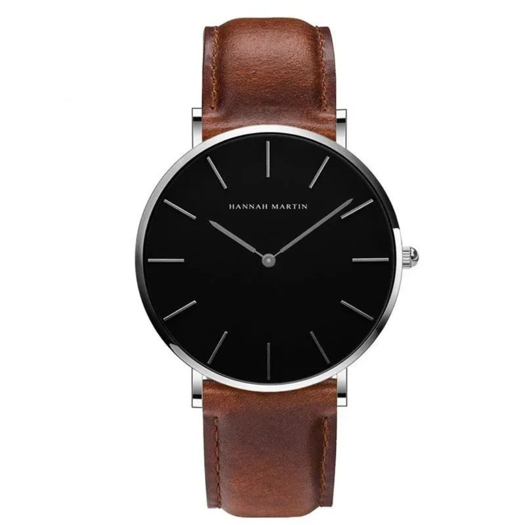 RELOJ HANNAH MARTIN - ELEGANTE Y CASUAL MARRÓN PARA HOMBRES | HAN-149 - 1