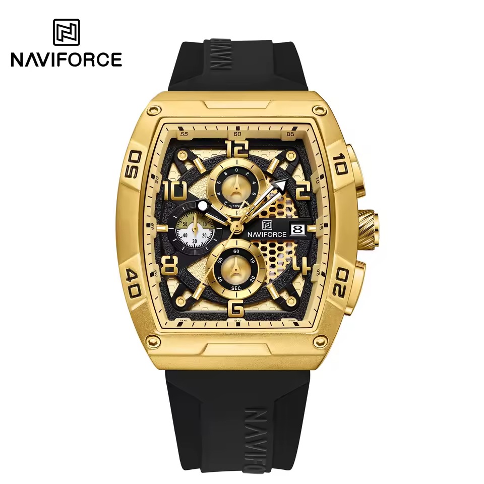 RELOJ PARA HOMBRE NAVIFORCE - DORADO | NAV-154 - 1