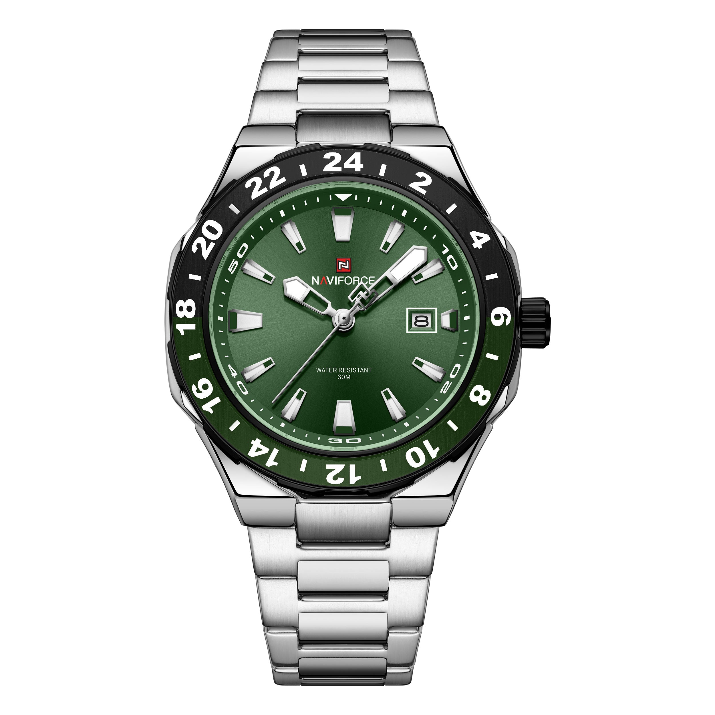 RELOJ NAVIFORCE NF9249 ELEGANTE VERDE PARA HOMBRE | NAV-255 - 1