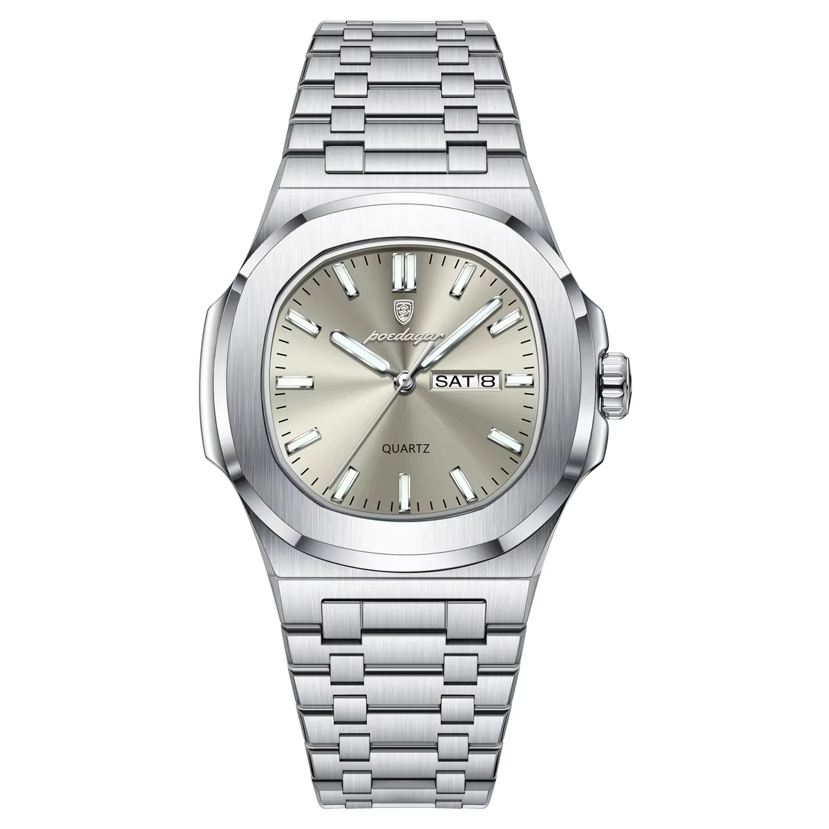 RELOJ POEDAGAR - ELEGANTE BEIGE PARA HOMBRE | POE-15 - 1