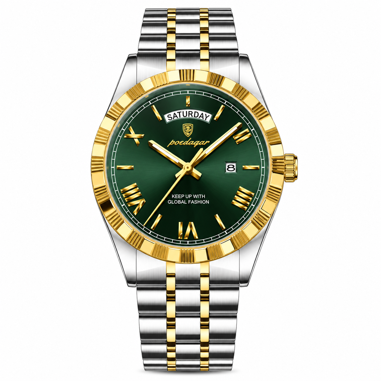 RELOJ POEDAGAR - ELEGANTE PLATEADO | POE-43 - 1