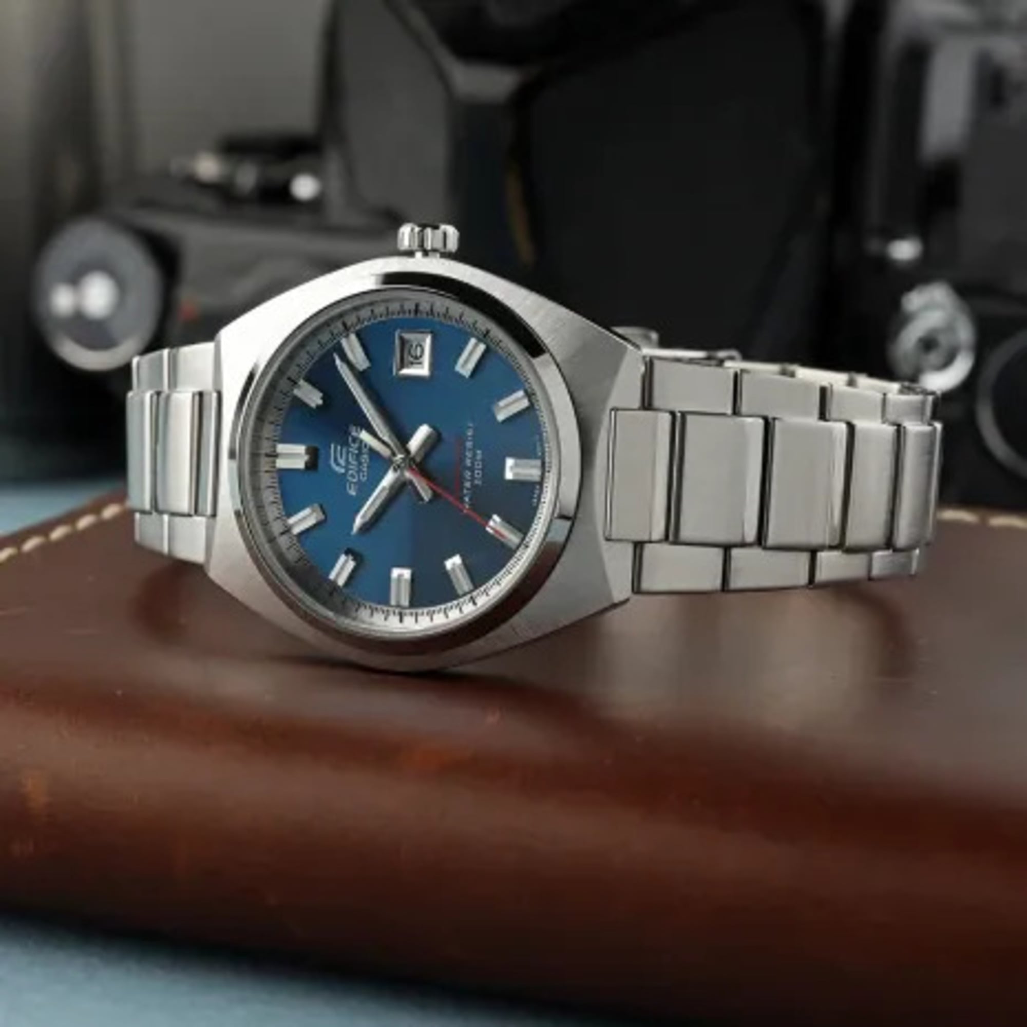 EFB-109D | RELOJ CASIO EDIFICE ACERO AZUL | EDI-OG-20 - 4