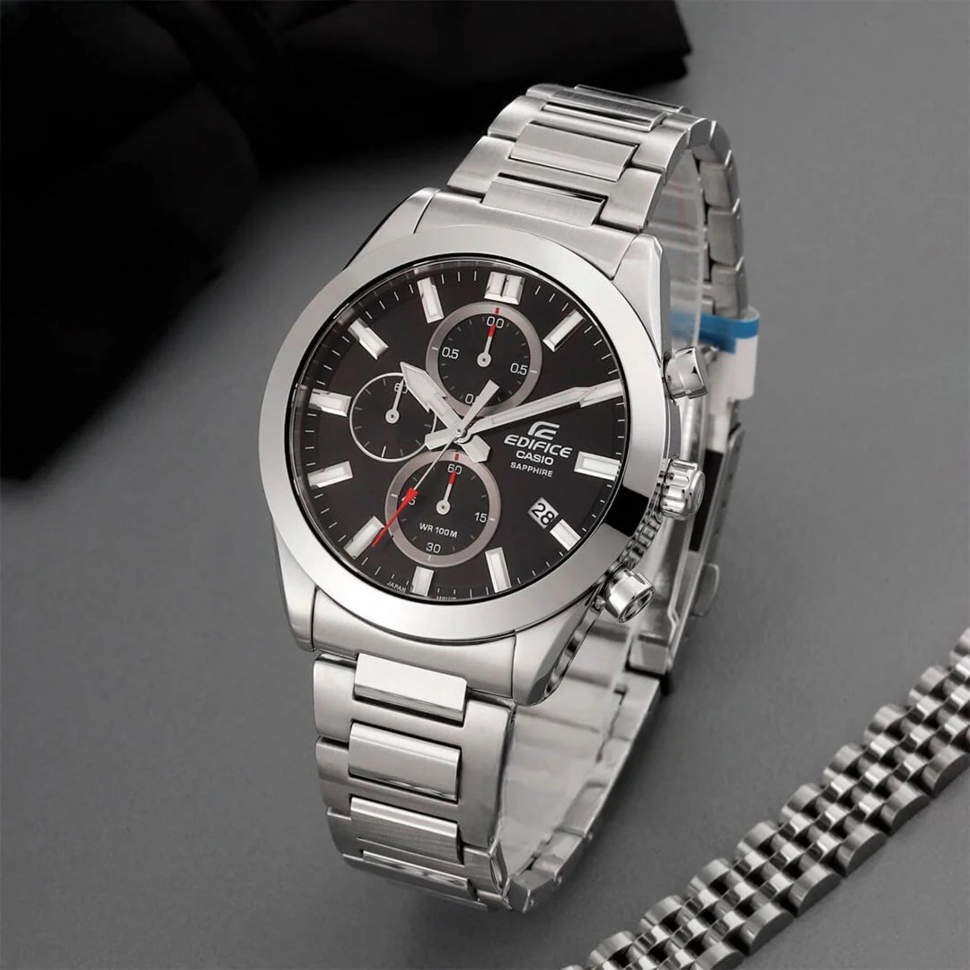 EFB-710D | RELOJ CASIO EDIFICE ACERO | NEGRO | EDI-OG-22 - 2