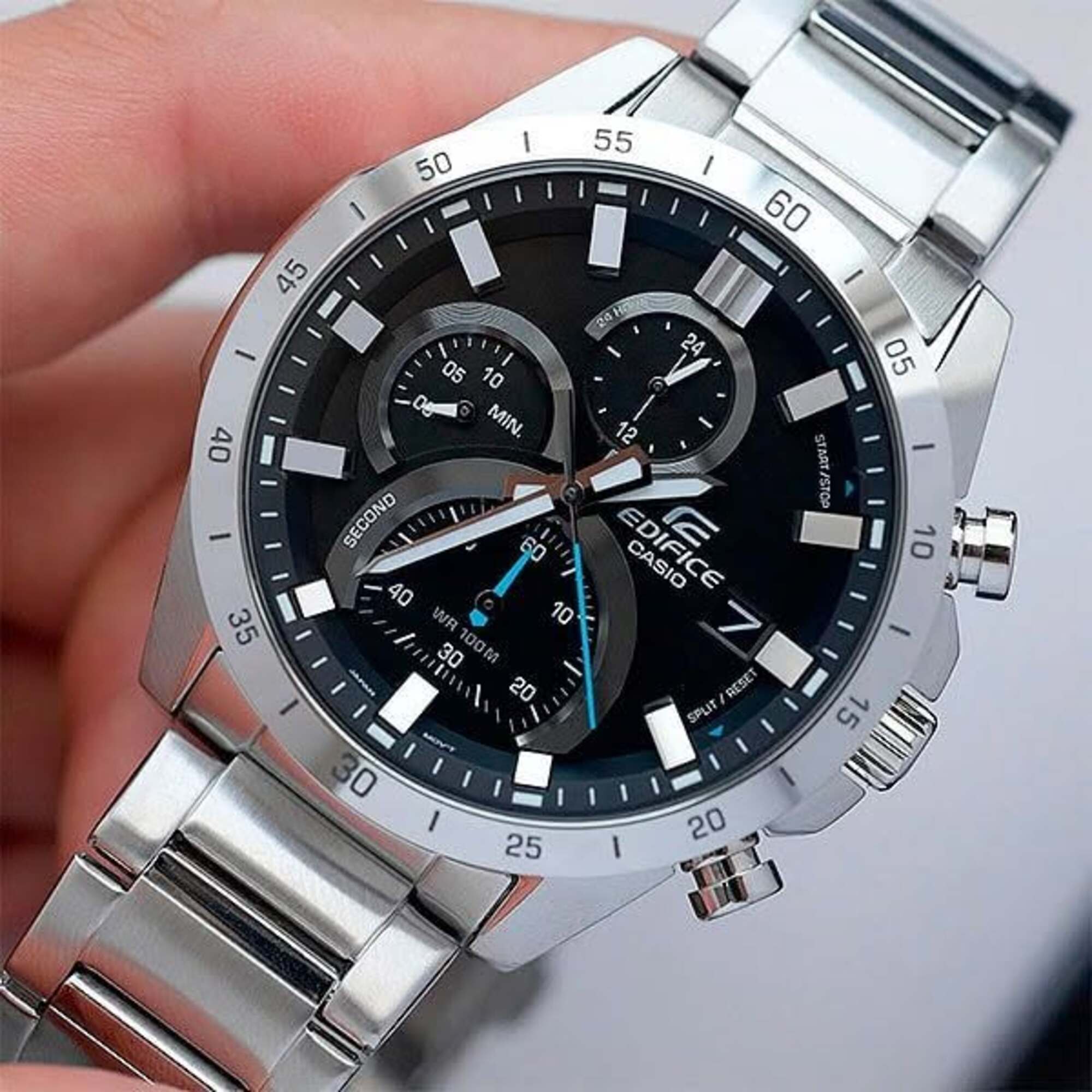 RELOJ CASIO EDIFICE EFR-571 PLATEADO | EDI-OG-36 - 2