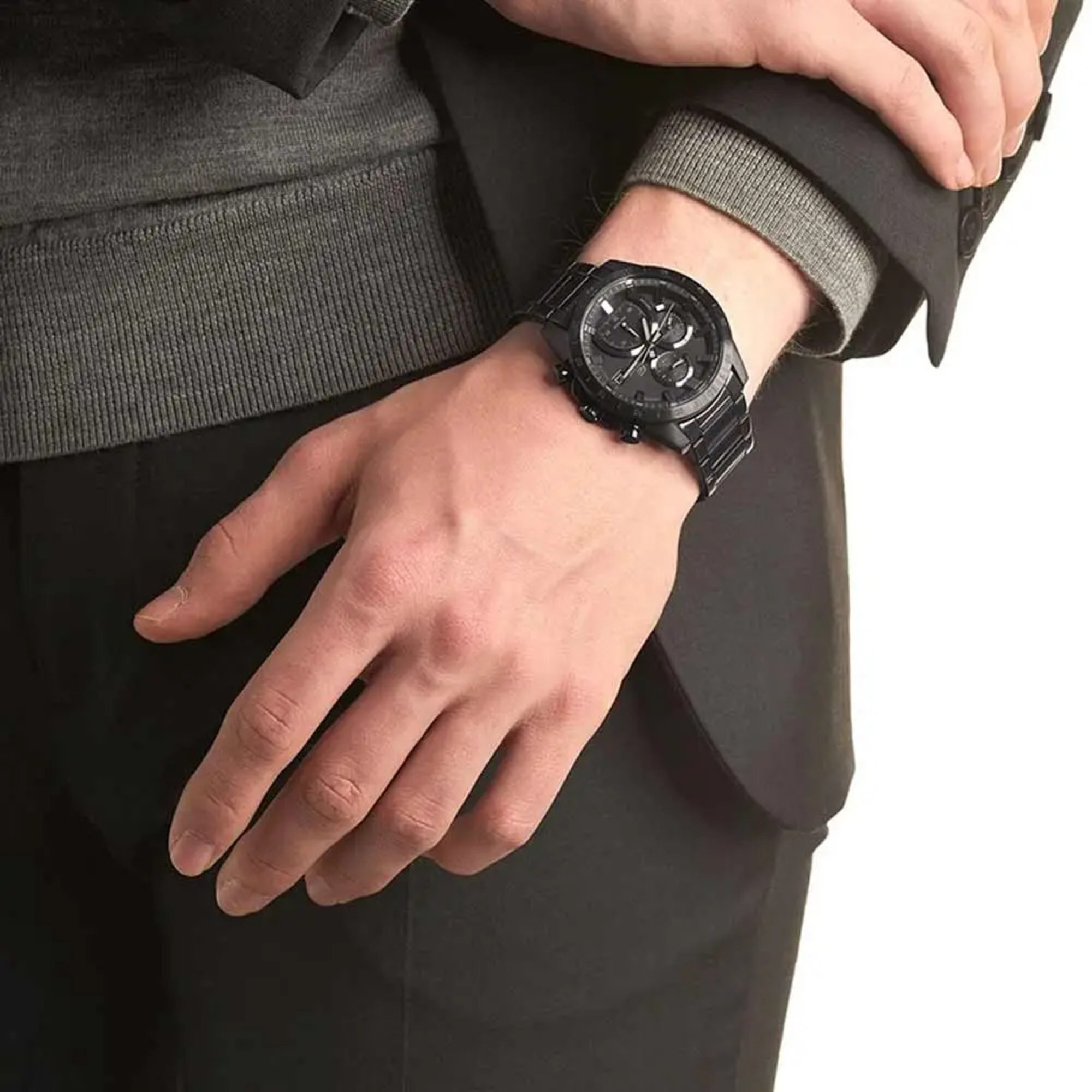 RELOJ CASIO EDIFICE EFR-571 NEGRO | EDI-OG-37 - 2