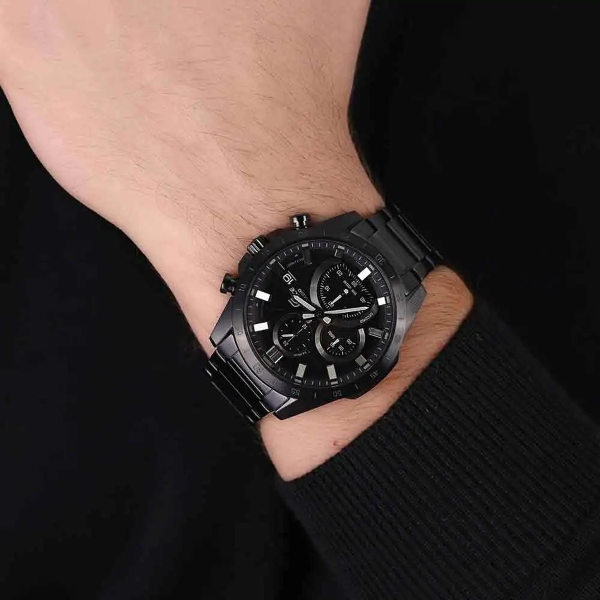 RELOJ CASIO EDIFICE EFR-571 NEGRO | EDI-OG-37 - 3