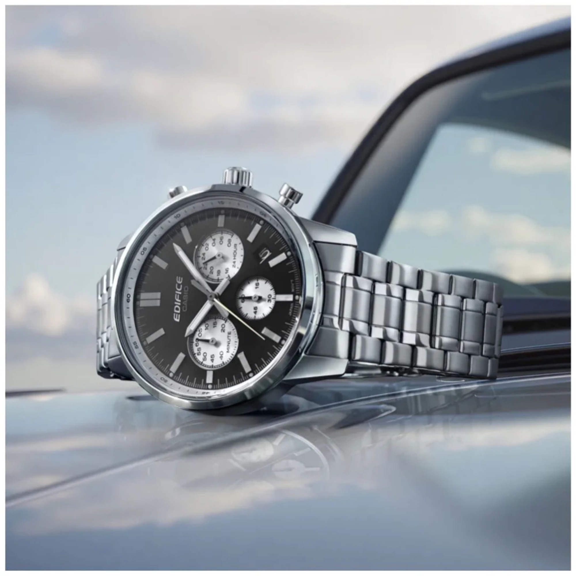 RELOJ CASIO EDIFICE EFR-575 NEGRO | EDI-OG-43 - 2