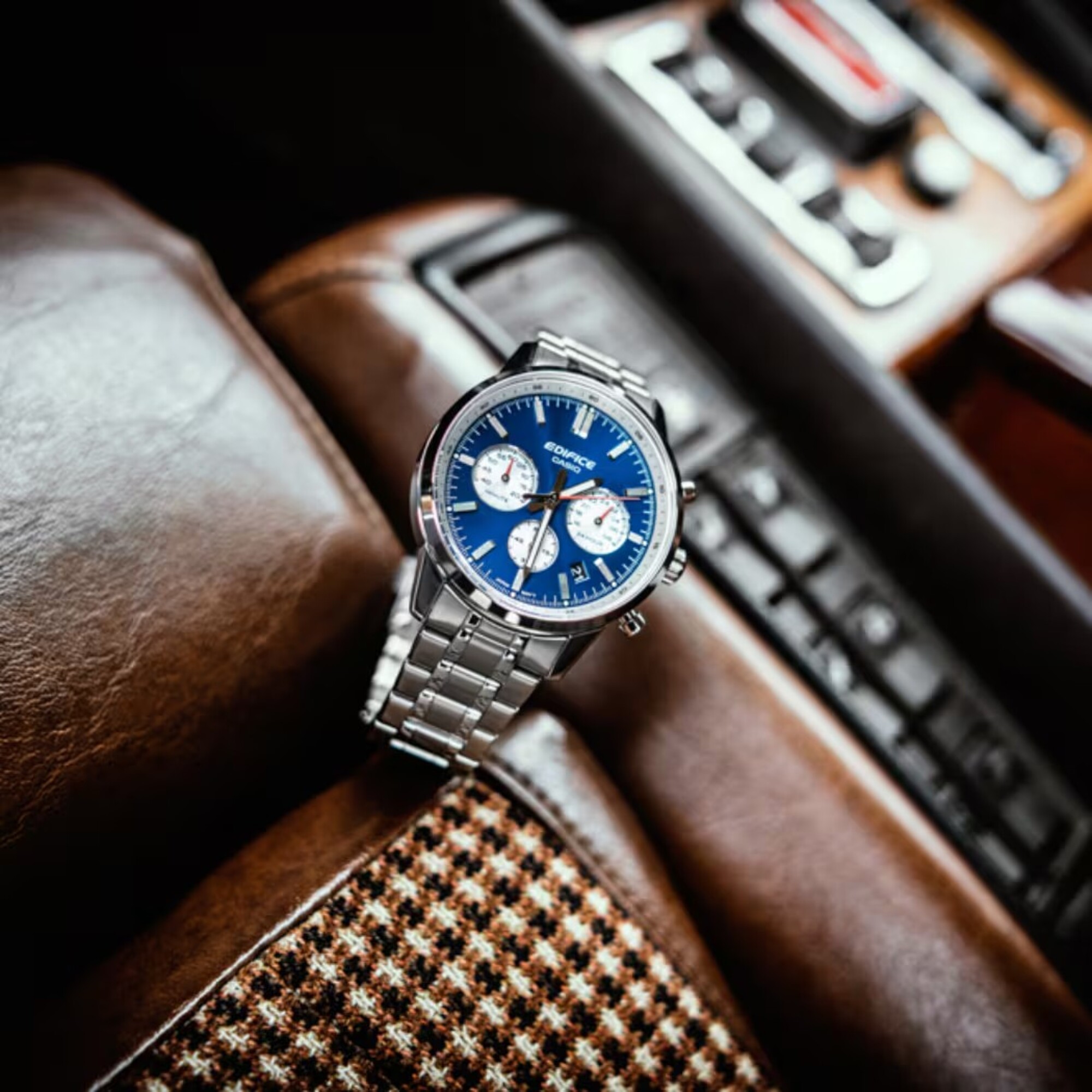 RELOJ CASIO EDIFICE EFR-575 AZUL | EDI-OG-44 - 6