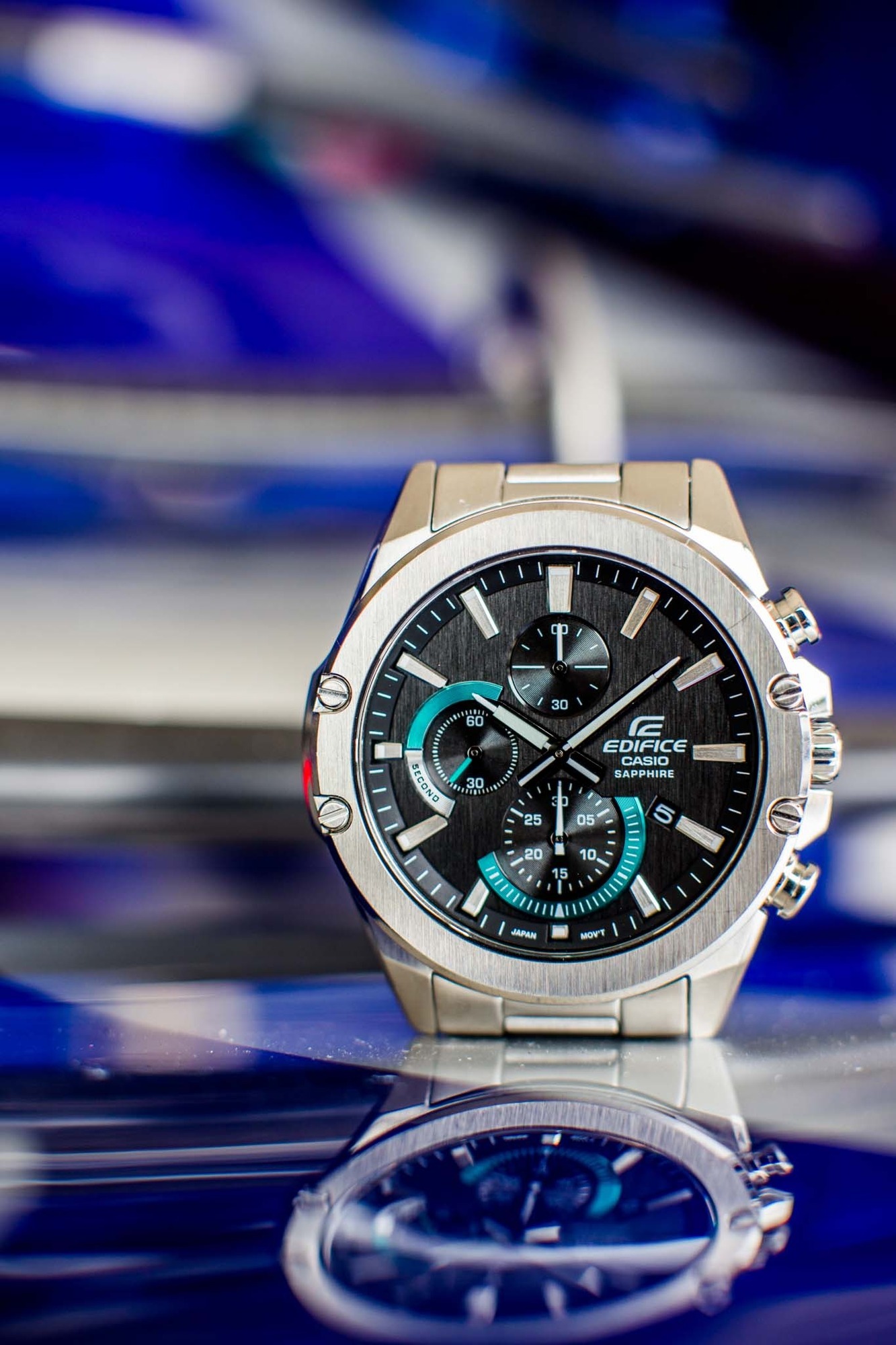 RELOJ CASIO EDIFICE EFR-S567 PLATEADO CRONÓGRAFO HOMBRE | EDI-OG-50 - 4
