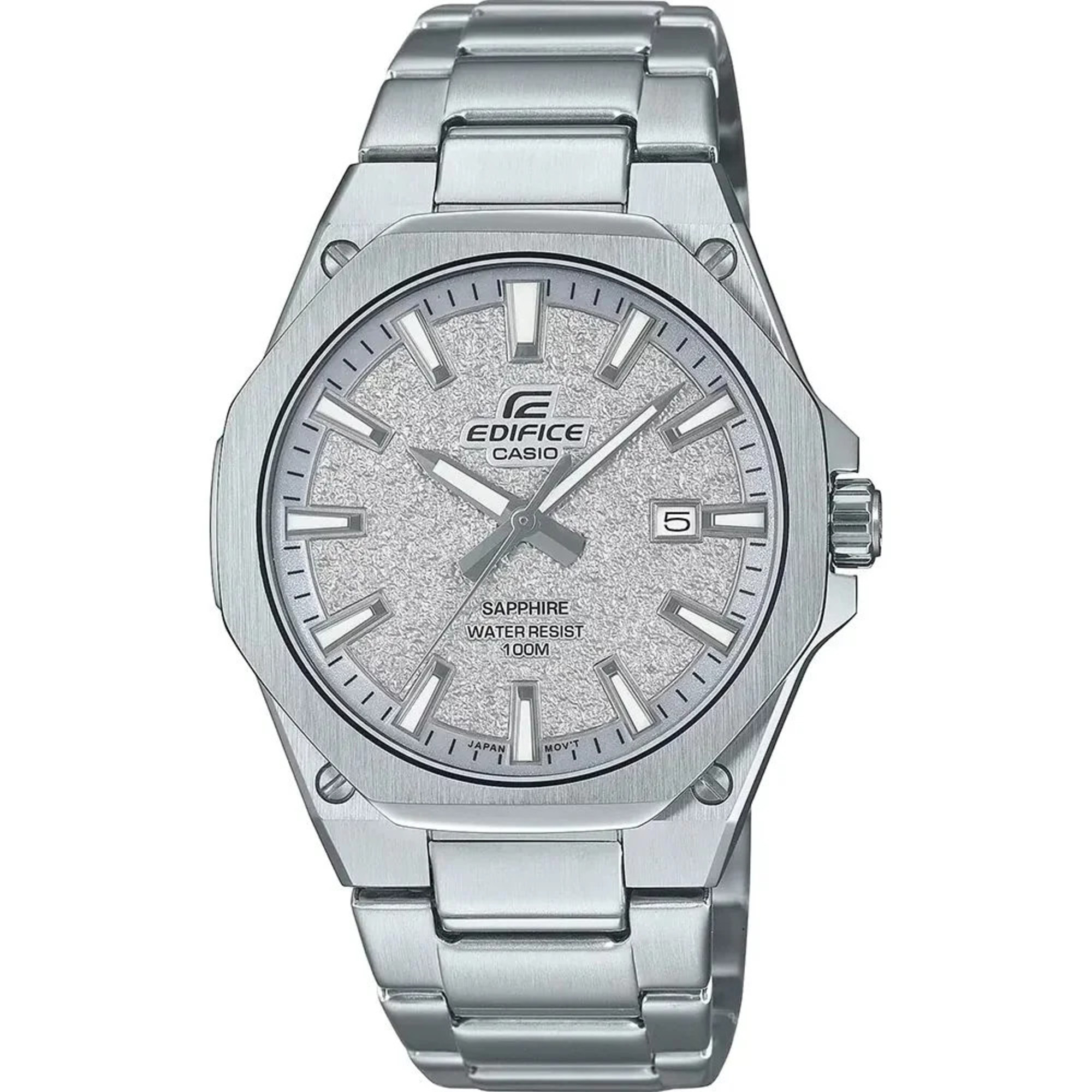 RELOJ CASIO EDIFICE EFR-S108 PLATEADO SLIM HOMBRE | EDI-OG-49 - 1