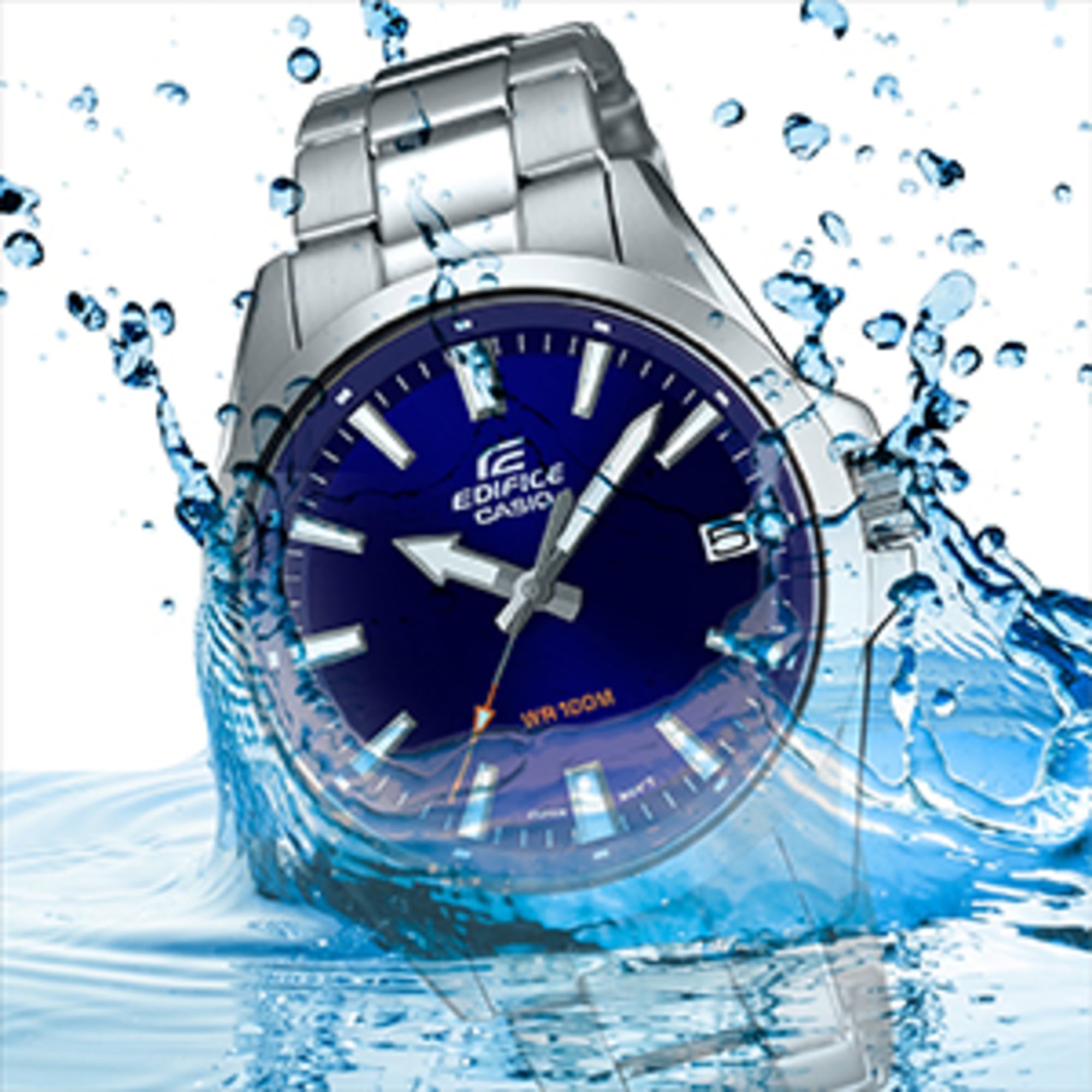 RELOJ CASIO EDIFICE EFV-100 AZUL CLASSIC HOMBRE | EDI-OG-54 - 4
