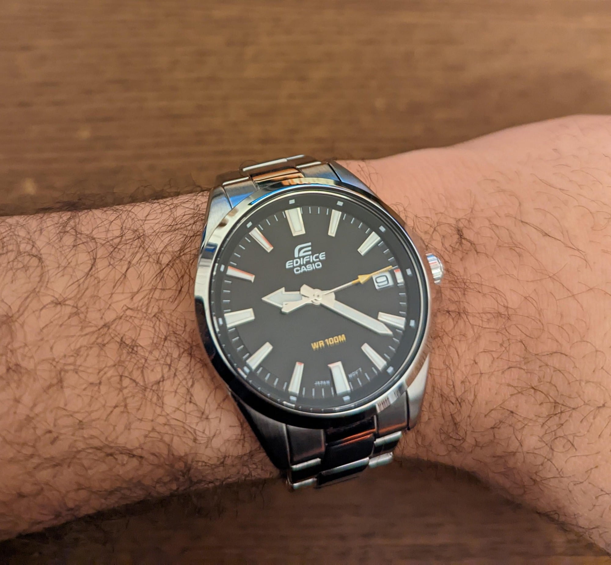 RELOJ CASIO EDIFICE EFV-100 NEGRO CLASSIC HOMBRE | EDI-OG-53 - 2