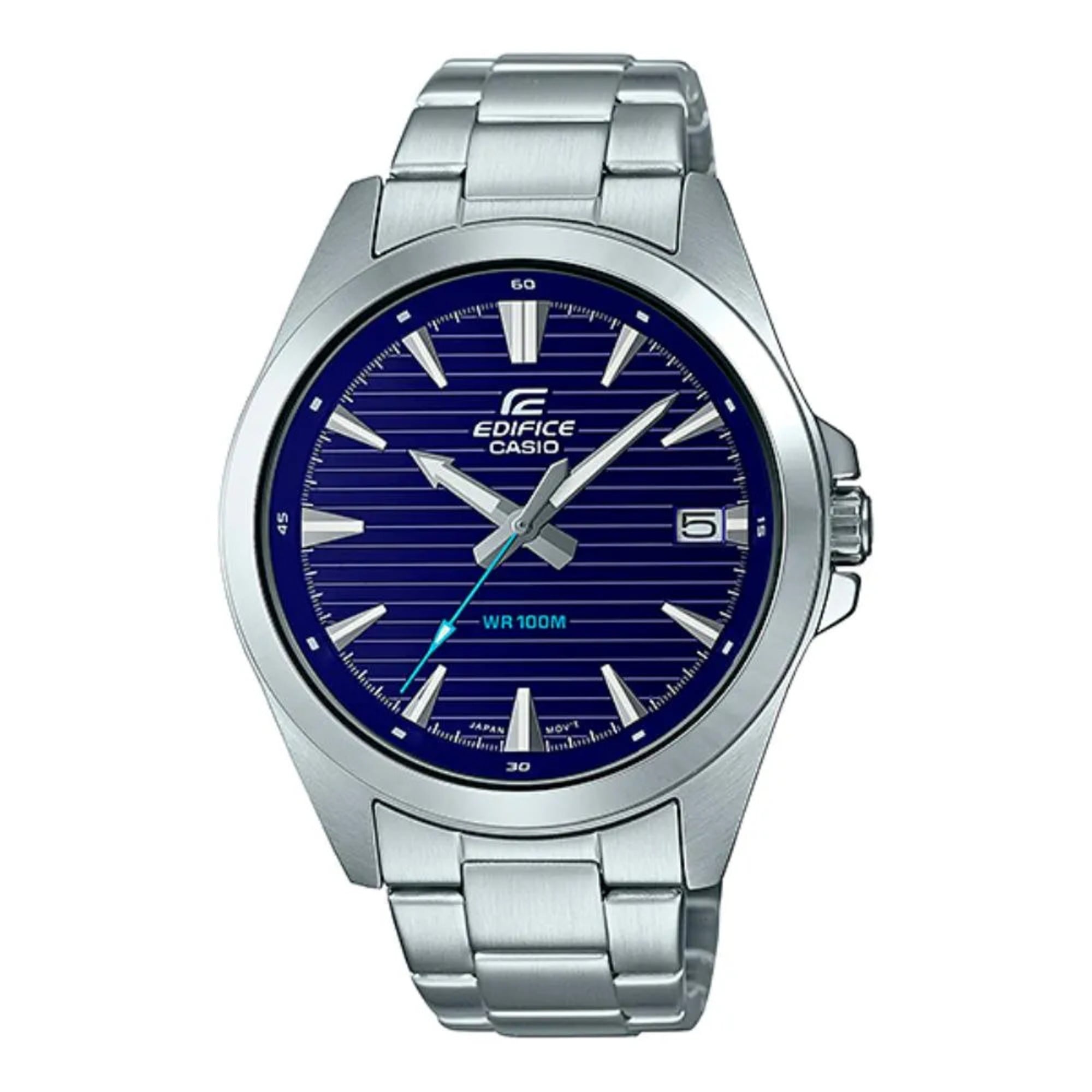 RELOJ PARA HOMBRE CASIO EDIFICE EFV-140 ANÁLOGO COLOR AZUL | EDI-OG-55 - 1