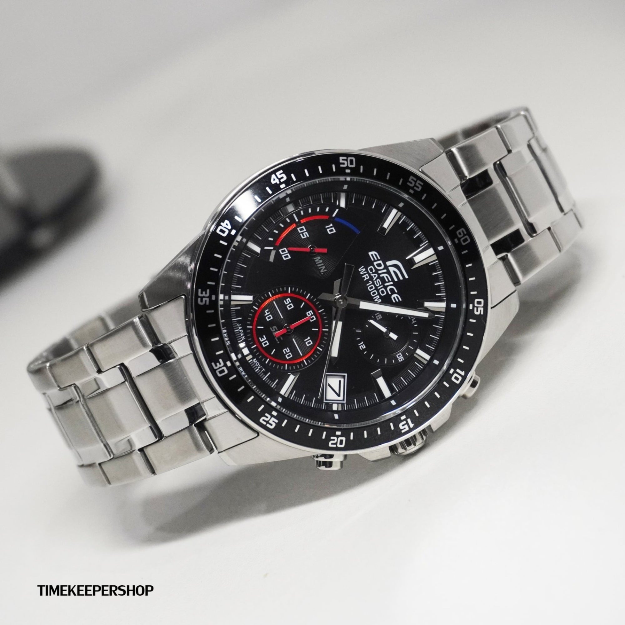 RELOJ CASIO EDIFICE EFV-540D ROJO CRONÓGRAFO HOMBRE | EDI-OG-57 - 3