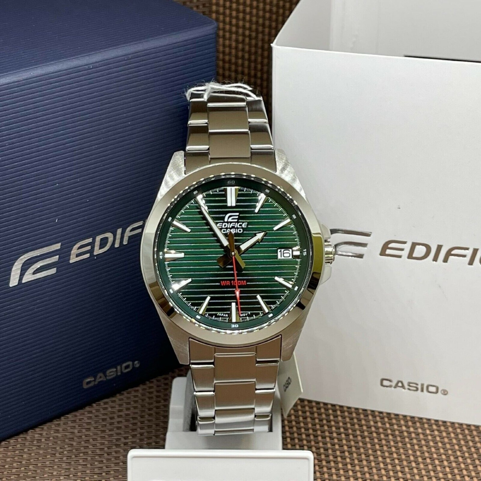 RELOJ CASIO EDIFICE EFV-140 VERDE CLASSIC HOMBRE | EDI-OG-56 - 4