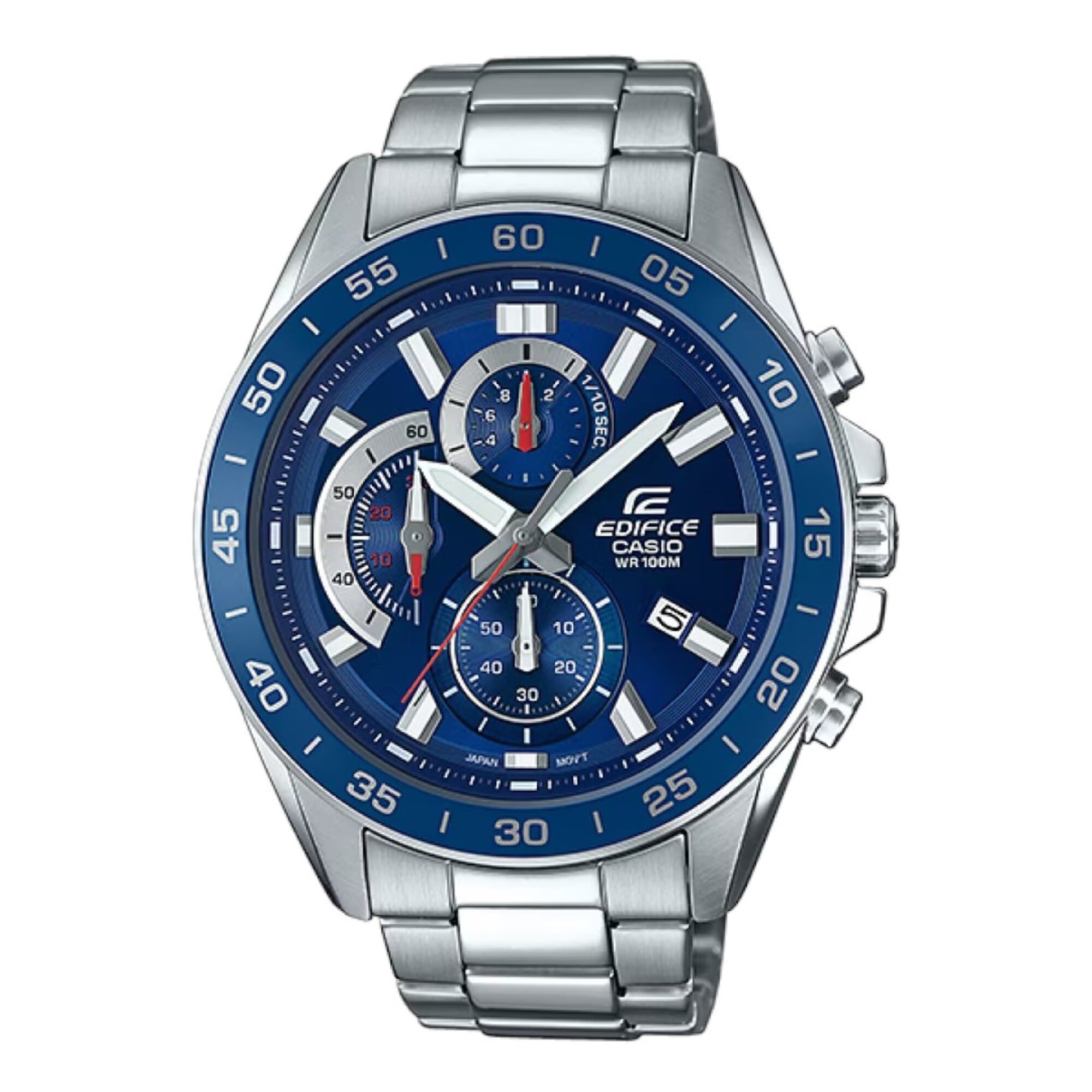 RELOJ CASIO EDIFICE EFV-550D AZUL CRONÓGRAFO HOMBRE | EDI-OG-59 - 1