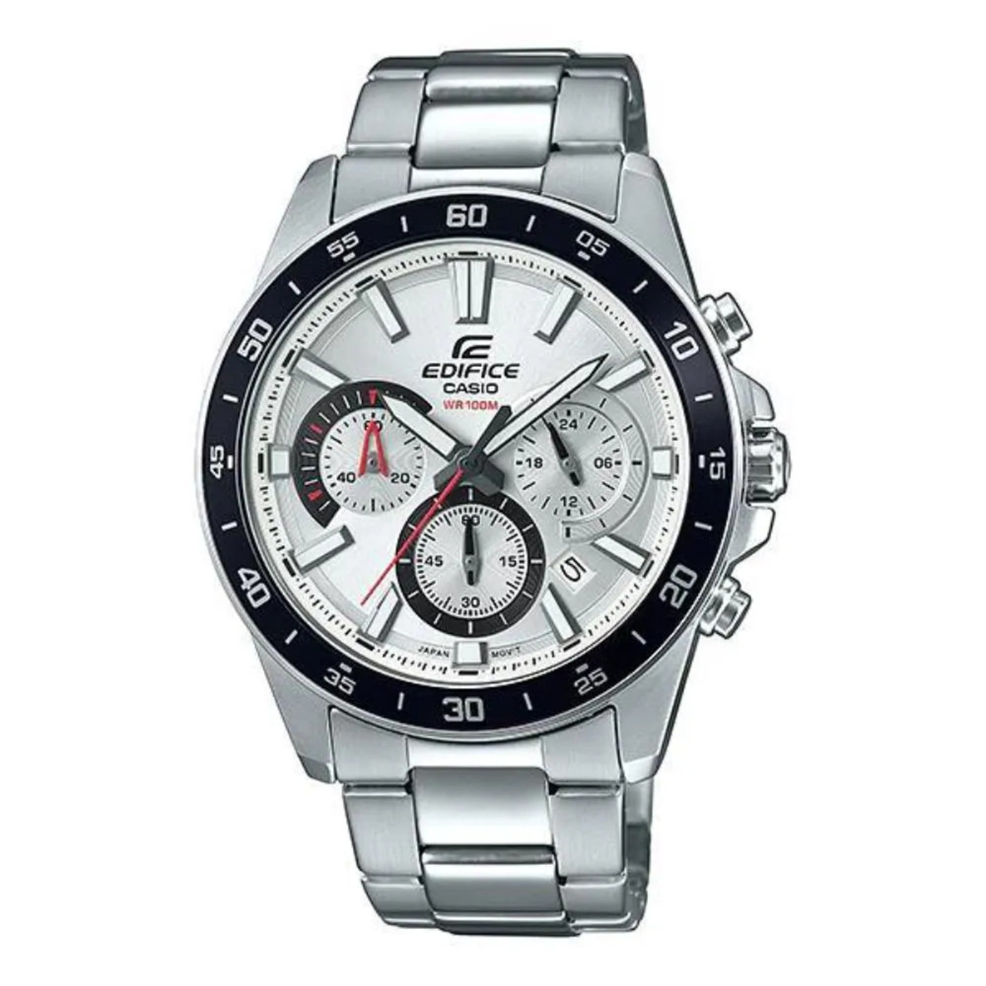 RELOJ CASIO EDIFICE EFV-570 BLANCO CRONÓGRAFO HOMBRE | EDI-OG-63 - 1
