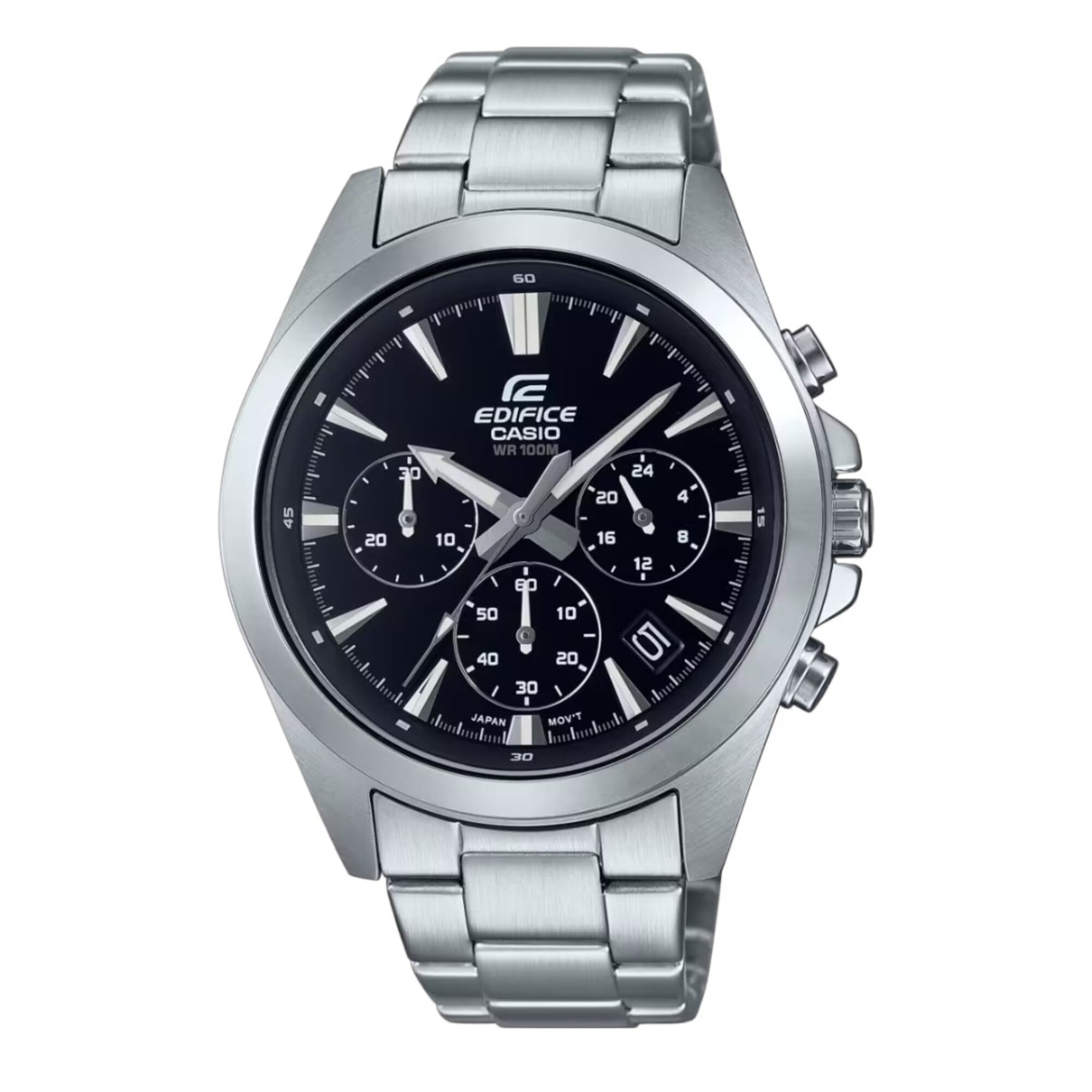 RELOJ CASIO EDIFICE EFV-630 NEGRO CRONÓGRAFO HOMBRE | EDI-OG-68 - 1