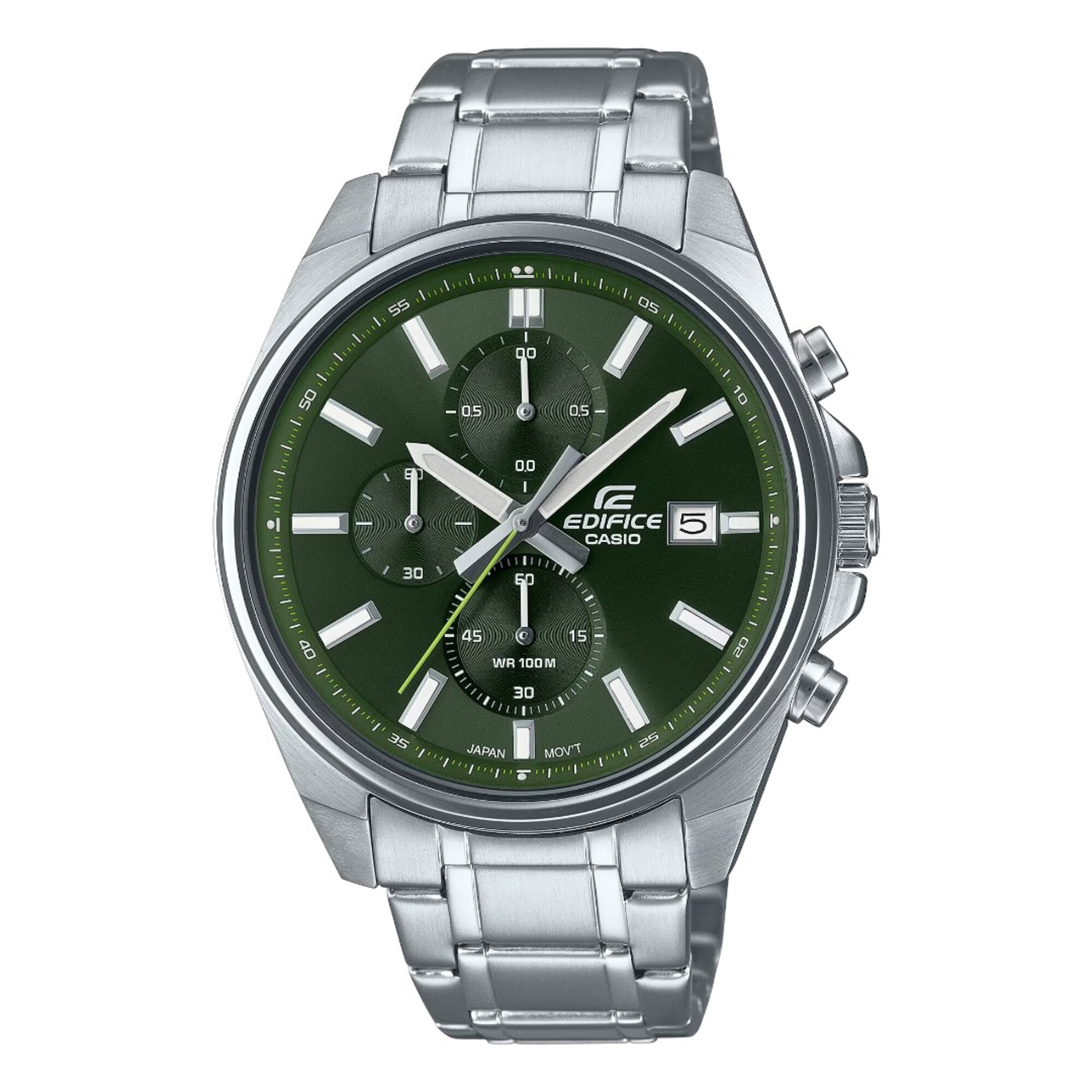 RELOJ CASIO EDIFICE EFV-610 VERDE CRONÓGRAFO HOMBRE | EDI-OG-66 - 1